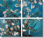 Branches of an Almond Tree in Blossom (Grouping)