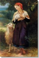 The Shepherdess, 1873